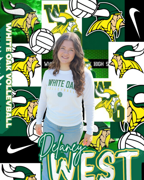 Coastline Volleyball Club 2026:  Delaney West 